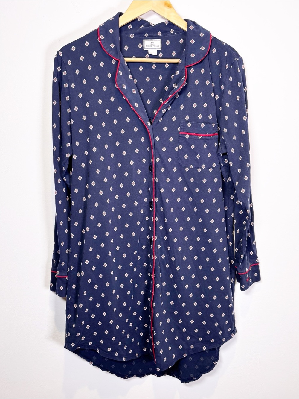 Petite Plume Long Sleeve Nightgown